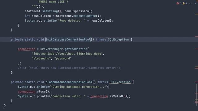 JDBC Tutorial part 3/3 – Database connection pools смотреть онлайн