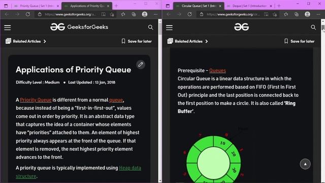 Basic Data Structures: Priority Queue, Circular Queue and Deque | Sec03Part23 | #GFG #GATE смотреть онлайн