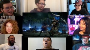 Mortal Kombat 11   Official Shao Kahn Reveal Trailer REACTIONS MASHUP