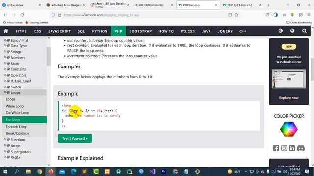 Laravel web Development | For loop, Foreach loop, while loop, do while loop 5th class | Bangla смотреть онлайн
