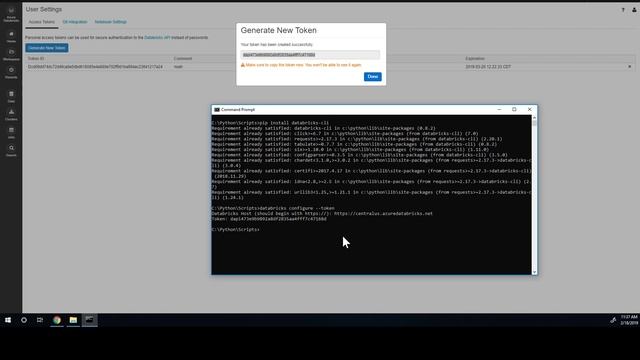 Installing Databricks CLI, Configure to talk to your Spark Cluster смотреть онлайн