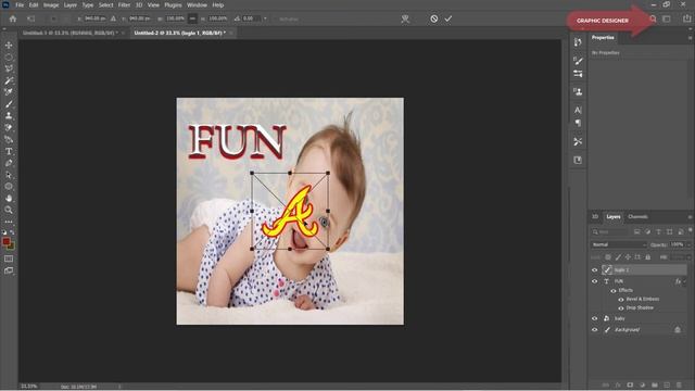 للمبتدئين طريقة دمج الطبقات فى الفوتوشوب | Merge Layers In Photoshop смотреть онлайн