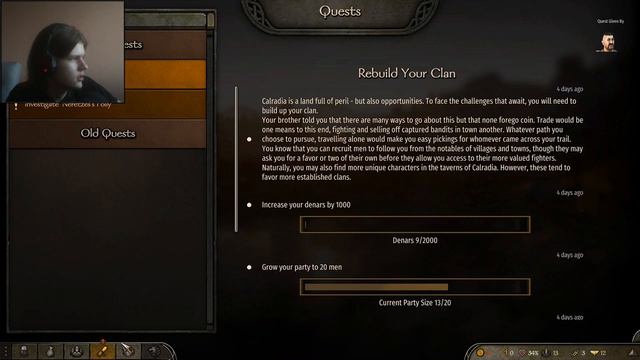 #1 Первый турнир и трудные времена - Mount & Blade II: Bannerlord смотреть онлайн