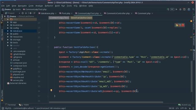 Tutoriel Laravel : Module de commentaires : Création de l'API смотреть онлайн