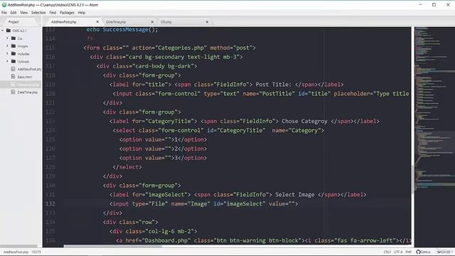 How we Add New Post UI,NEW CMS 4.2.1 , lesson#83 #Learn Your Self XP# смотреть онлайн