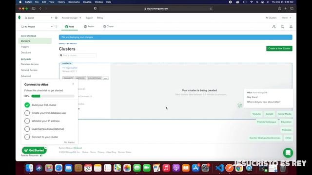 Como Abrir Una Cuenta Gratis En MongoDB Atlas смотреть онлайн