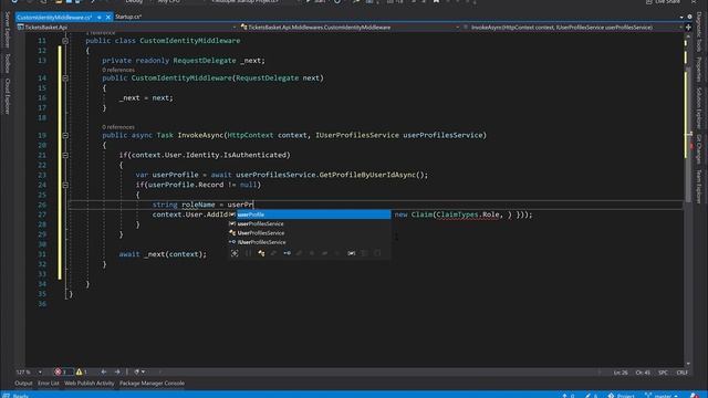 35 TicketsBasket | Custom Role-Based Authorization for the Server-Side (API Project) смотреть онлайн