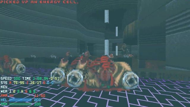 Doom II - Ambrosia Map02 UV-Max in 3:55 смотреть онлайн