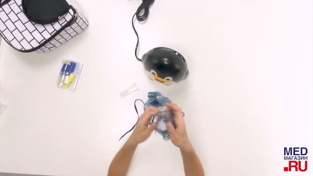 Детский ингалятор MED2000 Пингвин смотреть онлайн