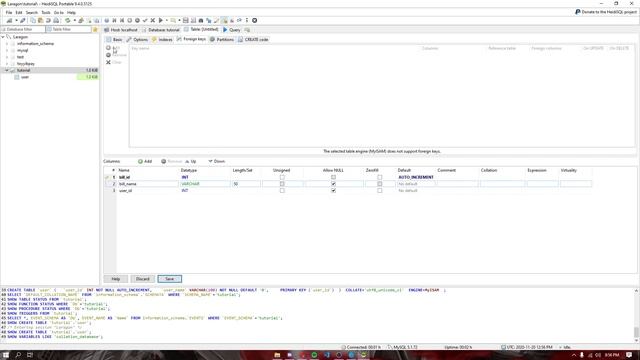 Create MySQL database with Laragon. смотреть онлайн