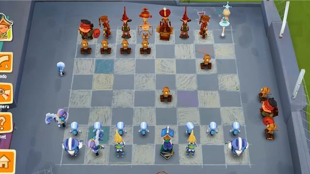 Hi guys lets play chess 3D toon clash chess have fun! смотреть онлайн