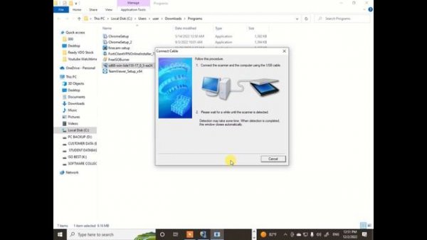 Canon LIDE 110 Scanner Driver Installation