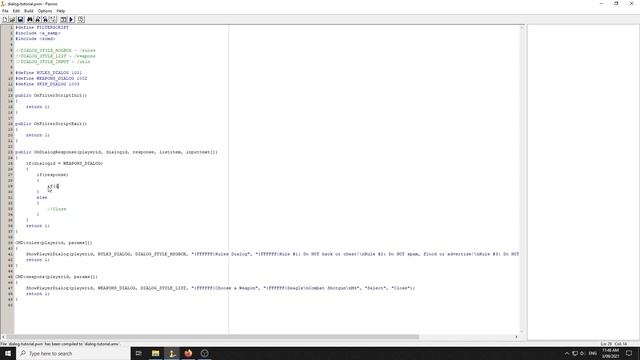 PAWN Tutorial: Using Dialogs - All Types (SA-MP) смотреть онлайн