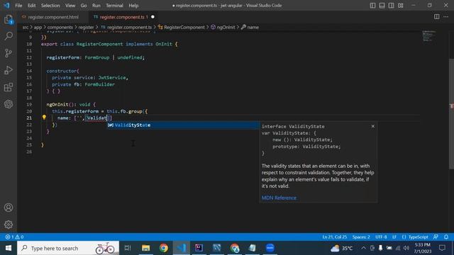 Angular Authentication + Spring Security | Signup Rest API | Angular Authentication | Part 4 | Hind смотреть онлайн