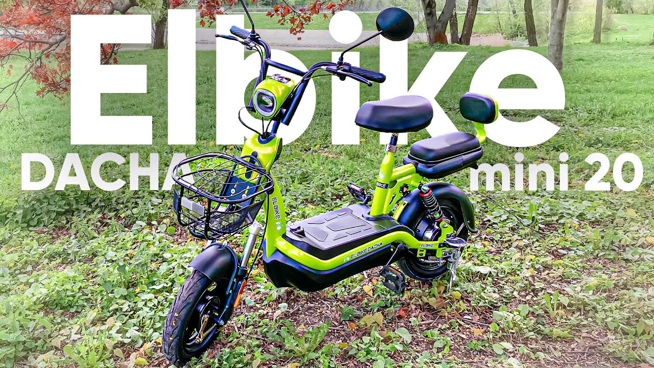 ДВУХМЕСТНЫЙ ЭЛЕКТРО-ВЕЛО-СКУТЕР / Тест-драйв Elbike DACHA mini 20 смотреть онлайн