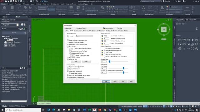 AutoCAD 3D plant New Piping and Instrument Diagram Set up смотреть онлайн