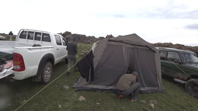 Меркенский заказник (Балбалы), Киргизский хребет, Озеро Кокколь (Айдахар, дракон) смотреть онлайн