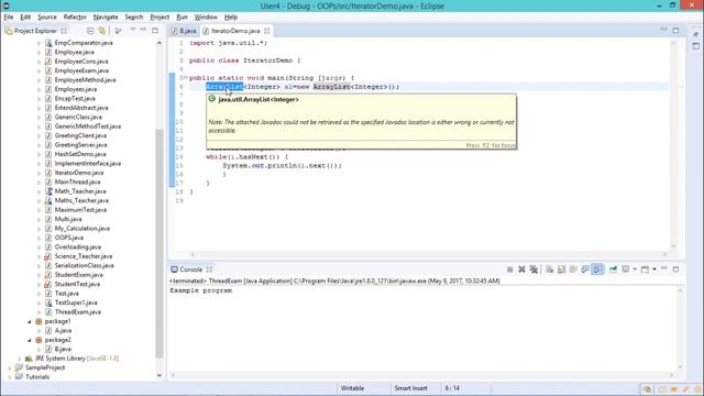 Java - Iterator Interface смотреть онлайн