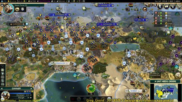FFA #66. FFA 6 за Грецию. Часть 3. "Выстоять...". [Civilization V: BNW] смотреть онлайн
