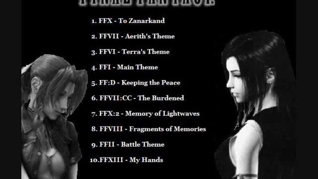 My Top 10 Final Fantasy Music List смотреть онлайн