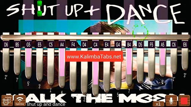 Shut Up And Dance by WALK THE MOON (Easy Kalimba Tabs in Description) смотреть онлайн