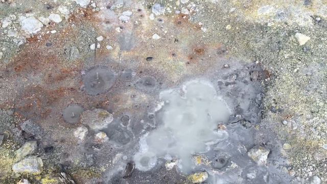 Фумаролы на Камчатке, дачные источники, Мутновская Геотэс смотреть онлайн
