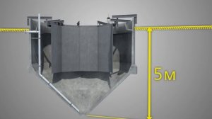 Очистные сооружения - радиальные отстойники