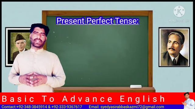 Present Perfect Tense || فعل حال مکمل || Lecture-26 || Syed Yasir Abbas Kazmi || 2021 смотреть онлайн