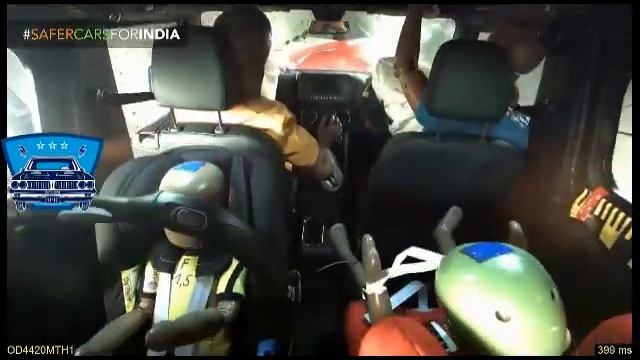 Mahindra THAR 2020 Crash Test ! ! !