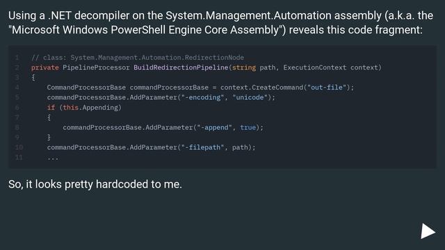 Default PowerShell to emitting UTF-8 instead of UTF-16? смотреть онлайн