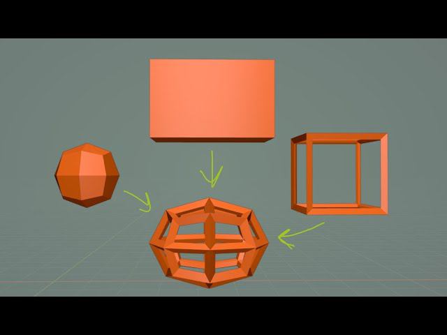 Копирование модификаторов между объектами и их удаление в Blender смотреть онлайн