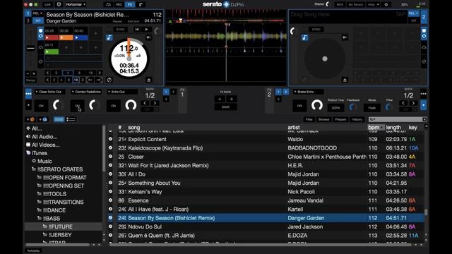 Serato DJ - New Serato DJ Pro Clean Echo Out