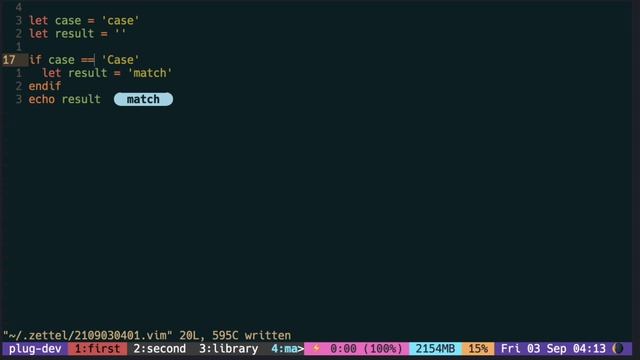 Vimscript Tutorial: String ( comparing strings with ==# and ==? ) смотреть онлайн