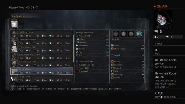 Bloodborne - Old Hunters DLC (Bloodtinge Build) смотреть онлайн