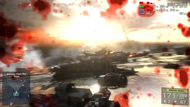 " Battlefield 4 : SOUTH CHINA SEA , In My Old PC FX 4300 + RX 460 Setting Ultra/1360x768p " смотреть онлайн