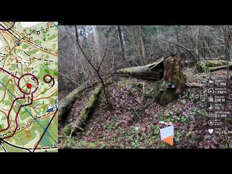 Спортивное ориентирование (headcam Orienteering) - Тренировка 