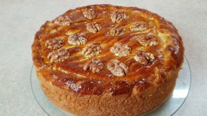 Сдобный пирог как Пасочка, цыганка готовит. Пирог с Халвой и Орехами. Gipsy cuisine.