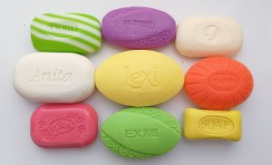 Асмр резка сухого яркого мыла