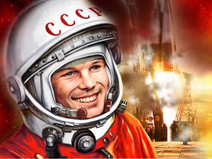 Юрий Алексеевич Гагарин.