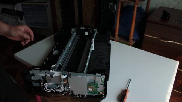 Полная разборка EPSON WF 7510 смотреть онлайн