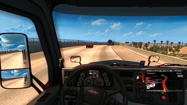 ДОСТАВЛЯЕМ НЕГАБАРИТНЫЙ ГРУЗ В 50 ТОНН (РУЛЬ) - American Truck Simulator (#2) смотреть онлайн