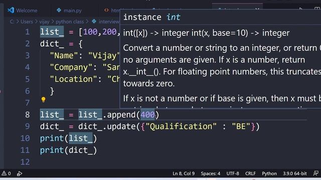Guess the Output of this Python Program | Python Advanced Interview Questions in Tamil смотреть онлайн