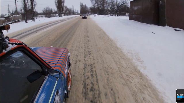 2107 ДРИФТ НА ЖИГУЛЯХ 23 Февраля, ЗИМА 2024, ДРИФТ ПО ГОРОДУ смотреть онлайн