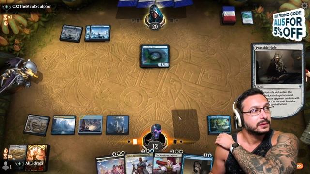 Explorer White-Blue Control - Magic Arena with Ali Aintrazi смотреть онлайн