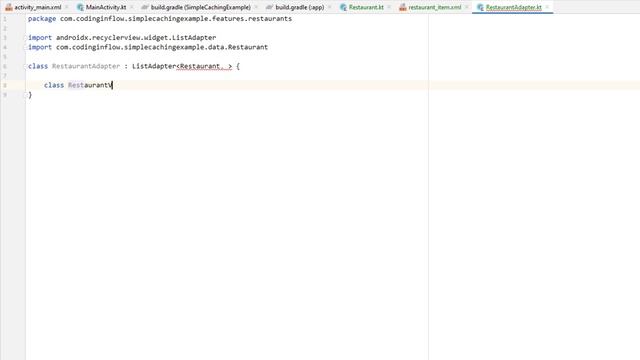 RecyclerView Adapter - Simple Offline Caching With NetworkBoundResource + Kotlin Coroutines #2 смотреть онлайн