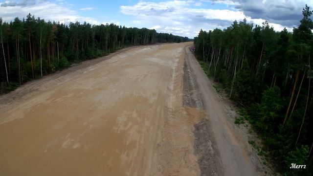 М-12 вдоль Кудиновского шоссе смотреть онлайн