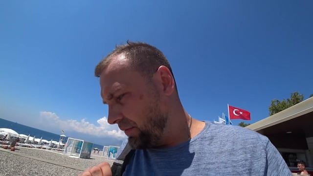 Т.К.#3 Обзор пляжей Анталии. Стоимость рыбалки.Какую валюту использовать? смотреть онлайн
