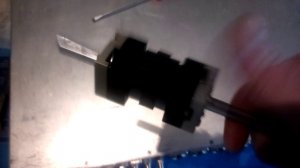 Экспериментальный узел для ЧПУ CNC.