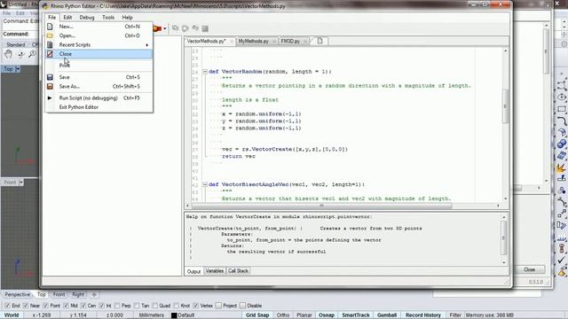 NOC Python Grasshopper: 17 RandomVector Function смотреть онлайн