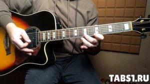 Белая ночь мелодия на гитаре